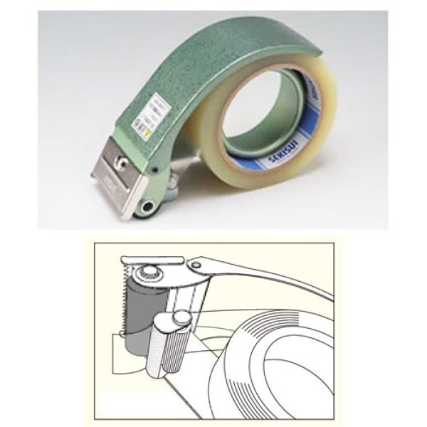 高評価なギフト 新品 OPPテープ専用カッター ハンドヘルパーpc2 セキスイ テープカッター