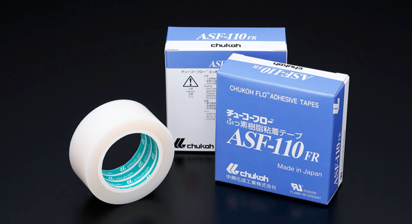 チューコーフローテープ,フッ素樹脂テープ,中興化成工業,ASF-110FR,1巻