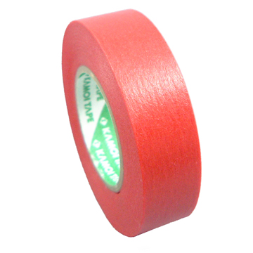 紙テープ,カモ井加工紙,220C,赤色,直送