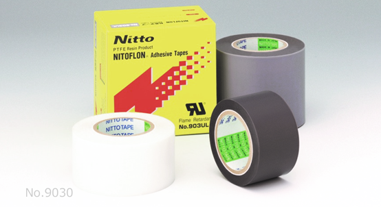 ニトフロンテープ,フッ素樹脂テープ,日東電工,No.9030UL,白色,直送